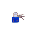 Iron Rhombic Type Curved Plastic Waterproof Cover Padlock